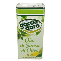 Oliwa Z Wytłoków Z Oliwek Sansa 5 L Goccia D'oro - Goccia D'oro