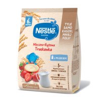 Nestle Kaszka Mleczno-Ryżowa Truskawka Po 6 Miesiącu 230 G - Nestle