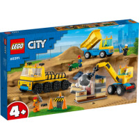 Lego 60391 City Ciężarówki I Dźwig Z Kulą Wyburzeniową - City
