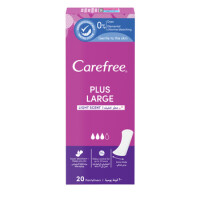 Carefree Plus Large Light Scent, Wkładki Higieniczne 20 Szt. - Carefree