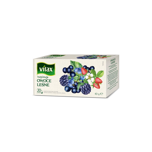 Herbata Vitax Inspiracje Owoce Leśne 20S - VITAX