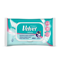 Nawilżany Papier Toaletowy Velvet Intima 48 Sztuk - VELVET