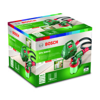 Sieciowy System Do Malowania 650W Bosch Pfs 3000-2 - BOSCH Zielony