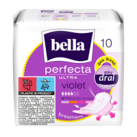 Podpaski Bella Perfecta Ultra Violet Deo Fresh 10 Szt. Silky Drai - BELLA