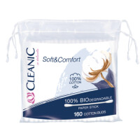 Patyczki Higieniczne Cleanic Soft&Comfort 160 Szt. - Cleanic