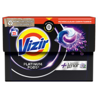 Vizir Platinum Pods Kapsułki Do Prania Black 25 Szt. 567,5G (25X22,7 G) - Vizir