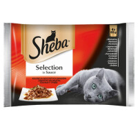 Sheba Selection In Sauce Soczyste Smaki 4X85G - Sheba