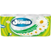 Słonik Jumbo Smart Papier Toaletowy Rumianek 8 Rolek 3-Warstwowy - SŁONIK JUMBO