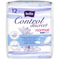 Wkładki Urologiczne Bella Control Discreet Normal 12Szt. - BELLA
