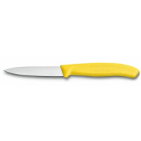 Nóż Do Jarzyn, Ostrze Gładkie 8 Cm, Żółty Victorinox - Victorinox
