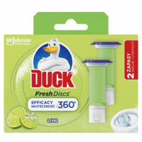 Duck® Fresh Discs® Lime - Podwójny Zapas Do Toalety O Zapachu Limonkowym 72 Ml - Duck