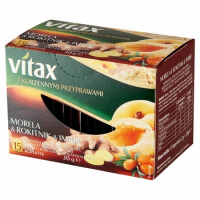 Herbata Vitax Morela&Rokitnik&Imbir 15 Torebek X 2 G W Kopertkach - VITAX