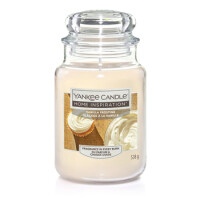 Świeca Zapachowa W Szkle Yankee Candle Home Inspiration Vanilla Frosting 538G - Yankee Candle Home Inspiration