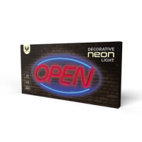 Neon Plexi Led Forever Light Open Niebieski Czerwony Fpne04 - Forever Light