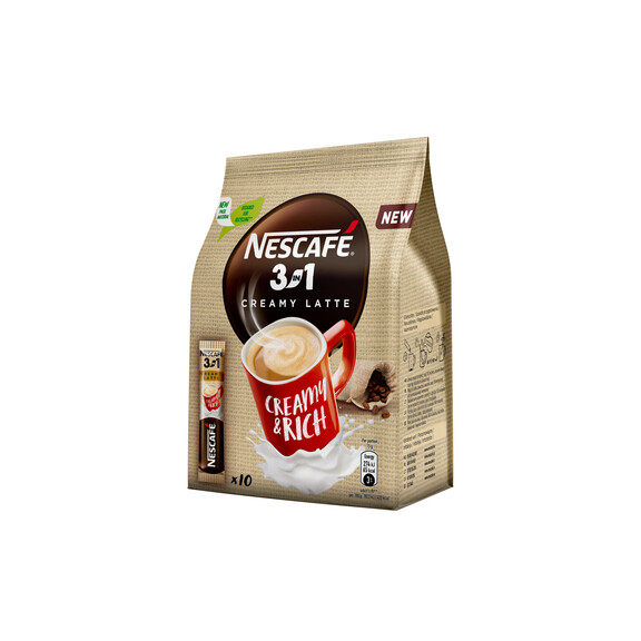 Nescafe 3In1 Creamy Latte 10 X 15G - Nescafe