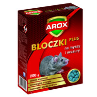 Bloczki Arox Na Myszy I Szczury 200 G - AROX