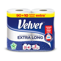 Ręcznik Papierowy Velvet Extra Long Szt. 2 - VELVET
