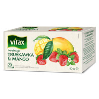 Herbata Vitax Inspiracje Truskawka&Mango 20 Torebek X 2G - VITAX