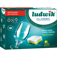 Ludwik Classic P-Free Tabletki Do Zmywarek 25 Szt. - Ludwik