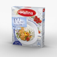 Ryz Halina Biały Długoziarnisty 4X100G - Halina
