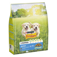 Friskies® Junior Z Kurczakiem I Warzywami Z Mlekiem 3Kg - Friskies