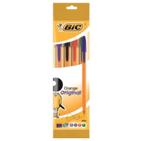Bic Orange® Original Długopis Miks Kolorów Pouch 4 Szt. - BiC