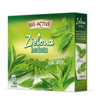 Big-Active Herbata Zielona Pure Green 40Tb/72G - Big Active