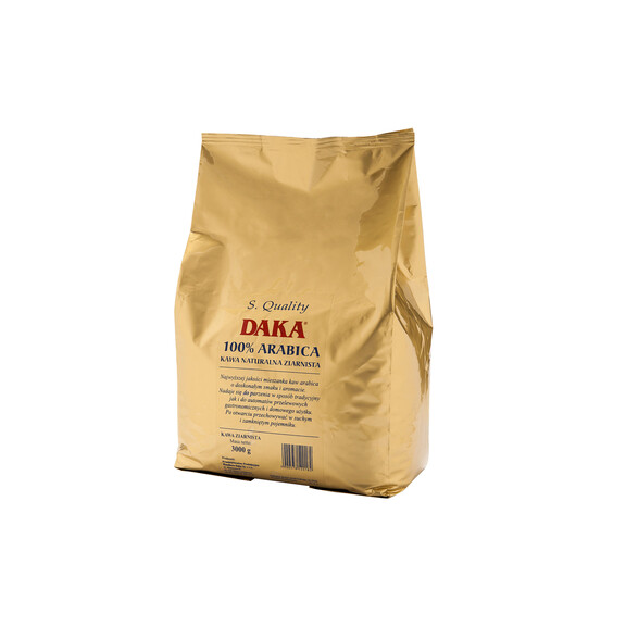 Kawa Daka S.quality 100 % Arabica Ziarnista 3 Kg - "DAKA"
