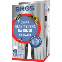Bros Siatka Na Drzwi Magnetyczna 100X220 Biała - BROS