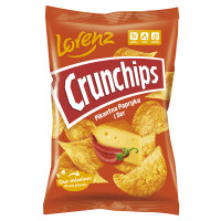 Crunchips Pikantna Papryka & Ser 140G - Crunchips X-cut
