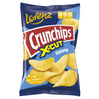 Crunchips X-Cut Sól 140G - Crunchips X-cut