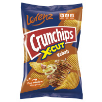 Crunchips X-Cut O Smaku Kebabu Z Cebulką 140G - Crunchips X-cut