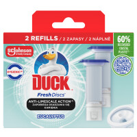 Duck Fresh Discs Eukaliptus Duo - Żelowe Krążki, Podwójny Zapas 2X36 Ml - Duck