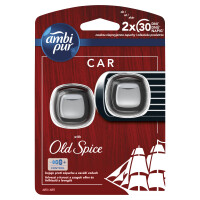 Ambi Pur Old Spice, Samochodowy Odświeżacz Powietrza, 2X2Ml - Ambi Pur