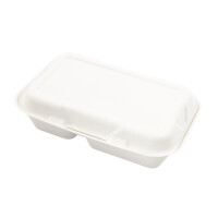 Huhtamaki Menubox 2-Dzielny Z Pulpy 23X15Cm 50Szt - Huhtamaki