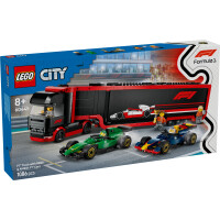 Lego 60445 F1® Ciężarówka Z Bolidami Rb20 I Amr24 F1® - City