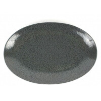 Półmisek Owalny 31 Cm Zina Graphite Porcelana Bogucice - PORCELANA BOGUCICE