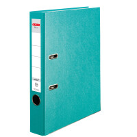 Segregator Herlitz A4 5,5 Cm Turkusowy Q.file - HERLITZ