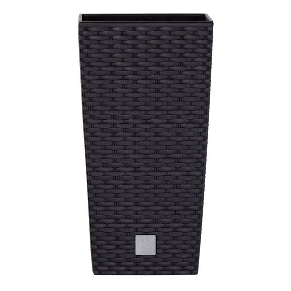 Doniczka Prosperplast Rato Square 32,5X32,5X61 Cm Antracyt - PROSPERPLAST