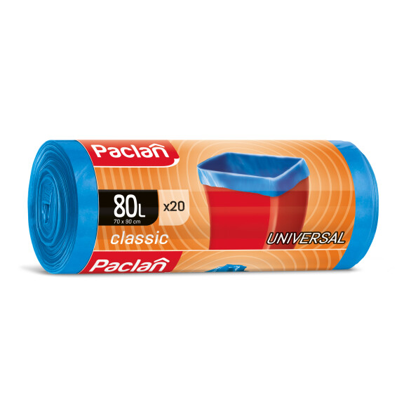 Paclan Classic Worki Na Śmieci 80L 20 Szt. - Paclan