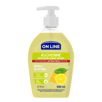 On Line Mydło Kuchenne Citrus 500 Ml Dozownik - ON LINE