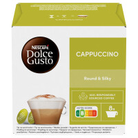 Nescafe Dolce Gusto Cappuccino Kawa W Kapsułkach 186,4G - Nescafe