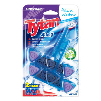 Czterofunkcyjna Zawieszka Barwiąca Wodę Tytan Blue Water Lawendowa 2X40G - Tytan