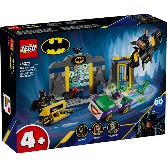 Lego 76272 Jaskinia Batmana Z Batmanem™, Batgirl™ I Jokerem™ - Super Heroes