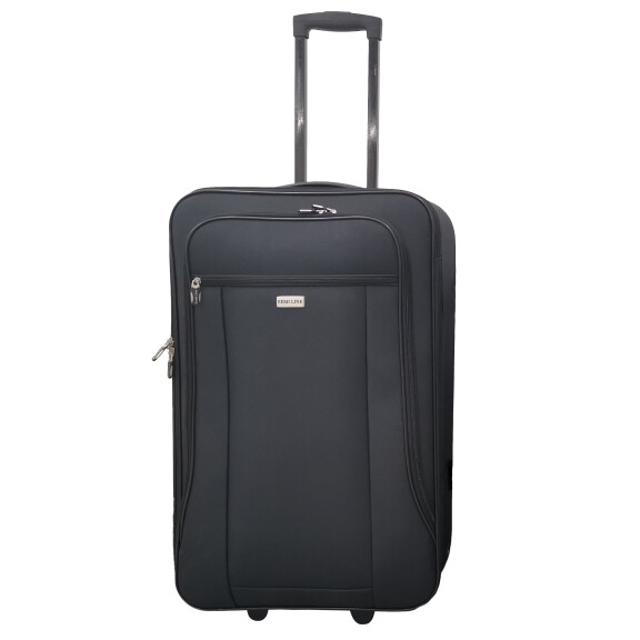 Walizka Semi Line T5554-4 - 47X74X28 Cm Czarna - Semi Line