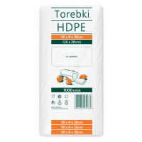 Torebki Hdpe 26 X 38 Cm 1000 Sztuk Sarantis - Sarantis