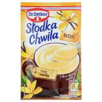 Dr. Oetker Słodka Chwila Budyń Waniliowy 43G Nowa Receptura - Dr. Oetker