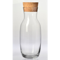 Karafka Z Korkiem Naturalnym 1 L Pure - Krosno Glass Sp. z o.o.