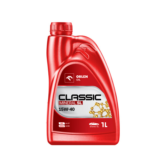 Olej Silnikowy Orlen Oil Classic Mineral 15W-40 1L - ORLEN OIL CLASSIC