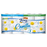 Papier Toaletowy Foxy Camilla 8 Rolek, Rumiankowy - Foxy